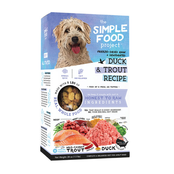 Duck & Trout Recipe for Dogs