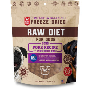 Freeze Dried Diet Complete - Boss Dog® Pork Recipe 12 oz (340.19g)