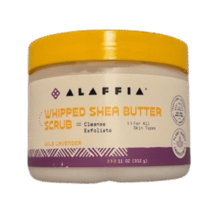 Alaffia Whipped Shea Butter Scrub 11 oz - Wild Lavender