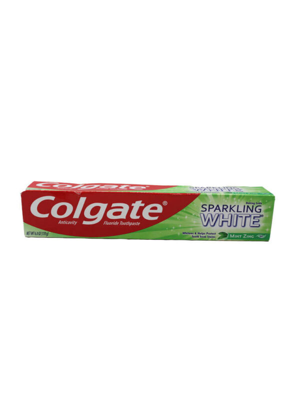 Colgate 6.0 oz Toothpaste - Sparkling White Mint Zing Gel