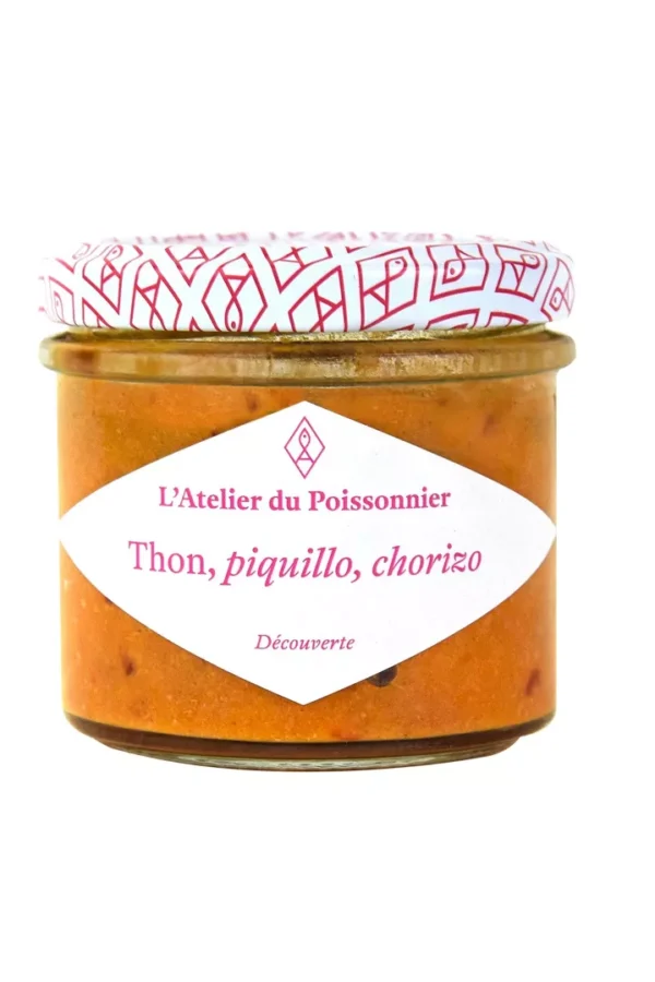 Albacore tuna rillettes, piquillo, chorizo