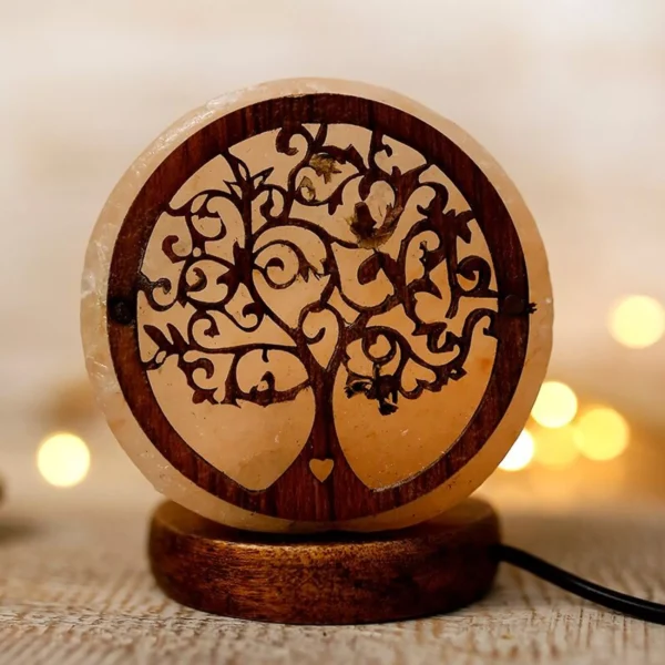 Tree of Life USB 2pcs Himalayan Salt Lamp