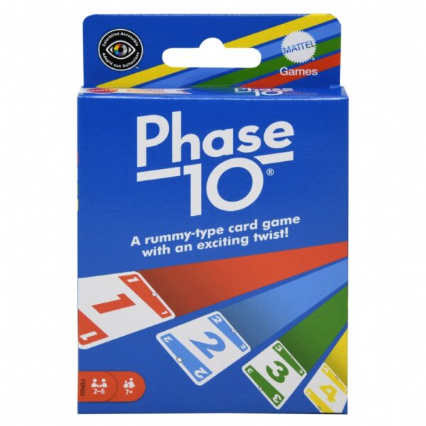 Mattel RD PHASE 10 Card Game