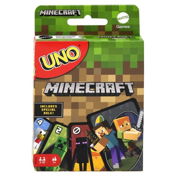 Mattel DP Minecraft UNO Card Game