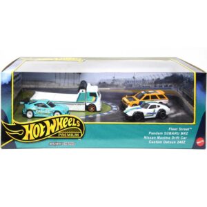 Mattel DDC Hot Wheels Premium Collector 4pk Vehicles in Window Box Assortment