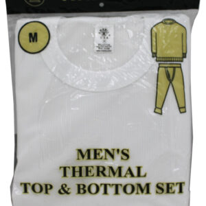 Men Thermal Sets Size M - White